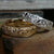 Bespoke Celtic Wedding Rings made from 14ct Gold and Sterling Silver handmade by Elena Brennan.