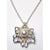 Petals & Pearls Pendant Petite, a Celtic sterling silver jewelry piece handcrafted by Elena Brennan