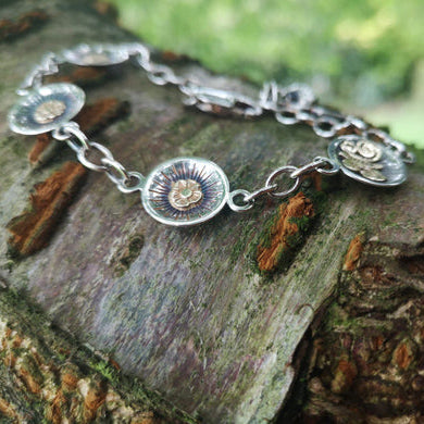 A Personalised Charm Bracelet for mum handmade in Ireland by Elena Brennan.