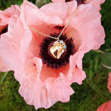 A Bespoke Irish Designer Pendant handmade by Elena Brennan.