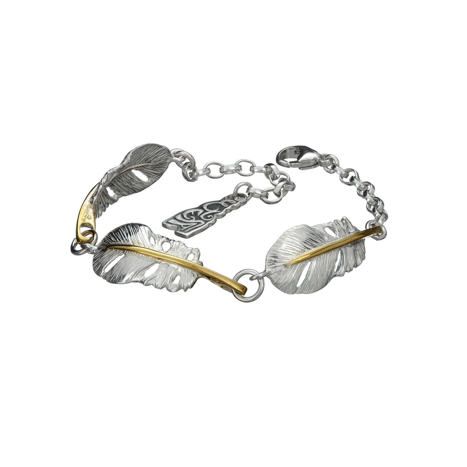 Baby angel feather bracelet from the Communion and Confirmation gift collection, handmade by Irish jewellery designer Elena Brennan