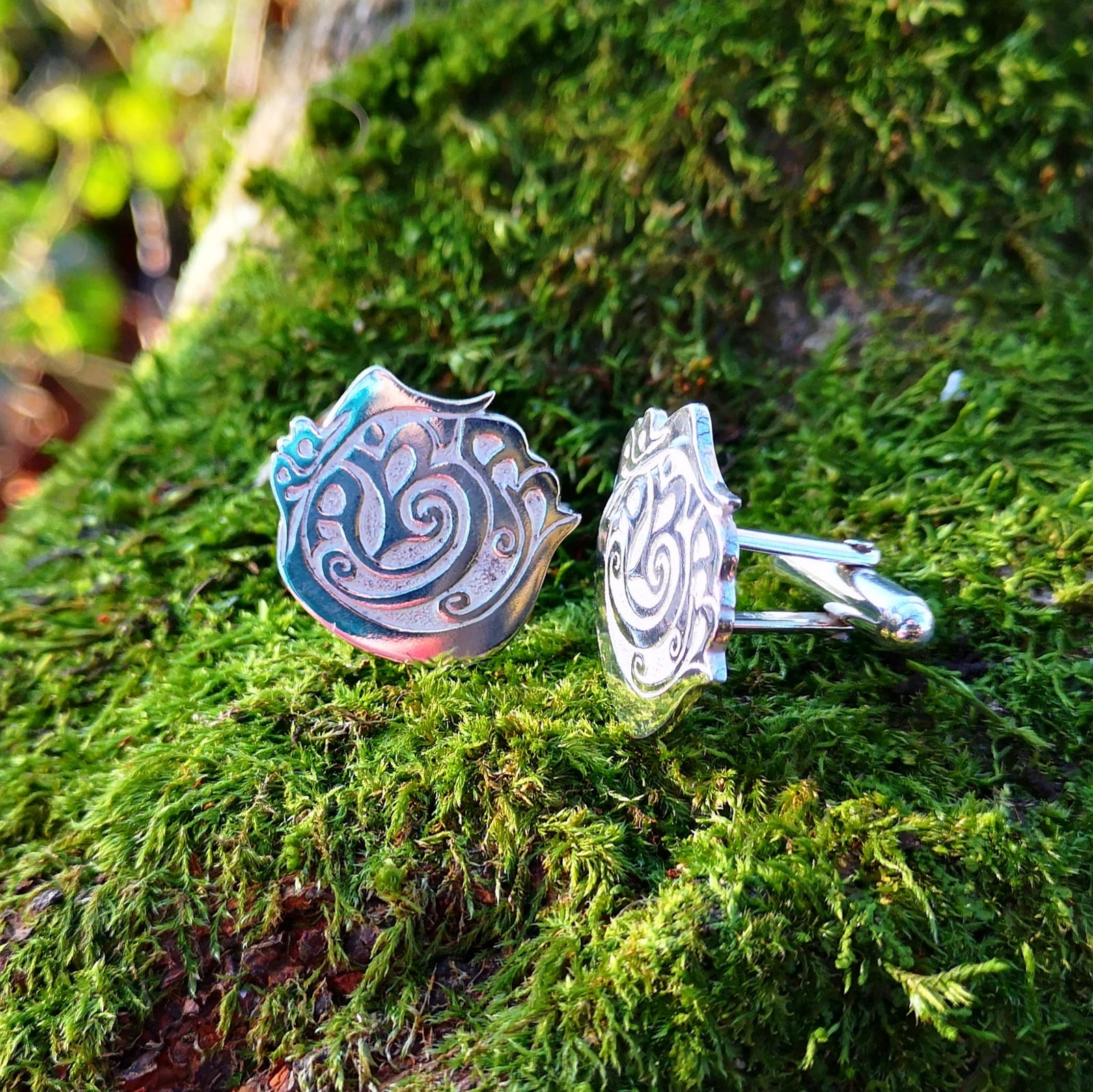 Cavan Celtic deisgned cufflinks by Irish jewellery designer Elena Brennan