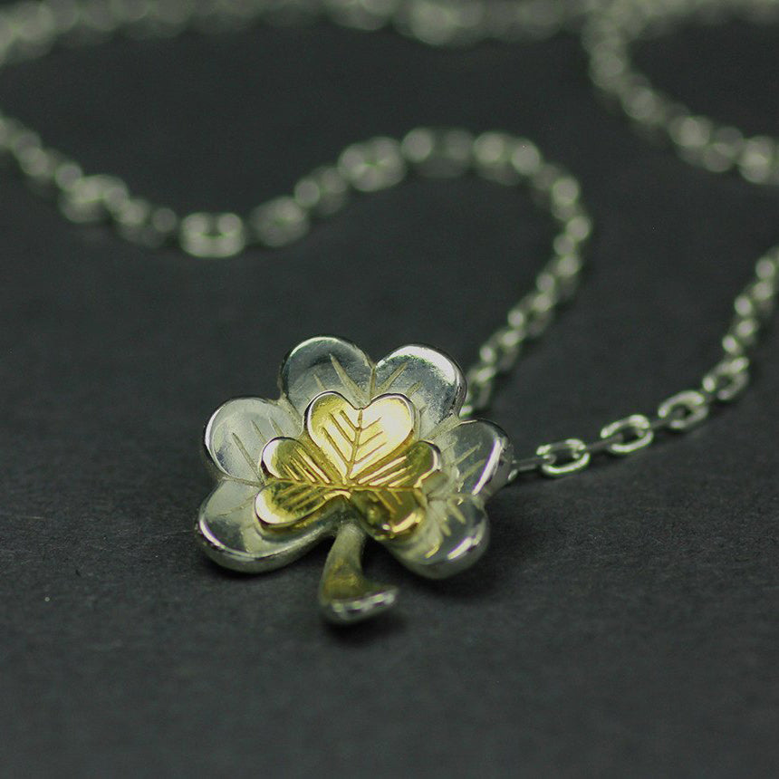 Ireland Forever - Éireann Go Brách Pendant is handcrafted from Sterling Silver.