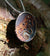 Detail of the Journey of Life pendant, handmade jewellery from Cavan, Ireland.