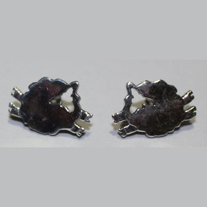 Sheep Stud Earrings are handcrafted from Sterling Silver and full of personality!