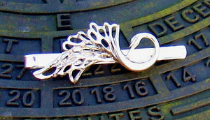Silver Children of Lir tie slide, from the Celtic swan jewellery collection.