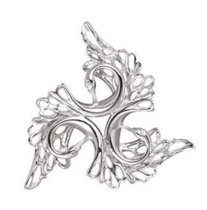 Sterling Silver Swan Brooch. Irish Handmade Jewellery 