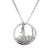 Goose Girl Pendant is handcrafted from Sterling Silver
