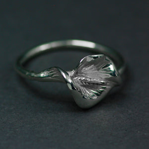 Peace 1916 Lily Ring is handcrafted by Irish Jewellery Designer Elena Brennan