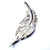 Angel Feather Charm made from sterling silver from Irish Designer Elena Brennan Jewellery's My Angel Collection.