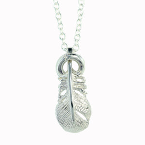 Angel Sterling Silver Feather Halo Pendant is a special gift for a loved one to remind them of the angels and loved ones that have passed on.