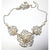 Petals & Pearls Gossamer Necklace handcrafted from Sterling Silver and complete with Fresh Water Pearls.