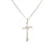 Long St. Bridget's Cross Pendant, Irish Jewelry made from Sterling Silver suitable for both men and women.