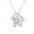 Petals & Pearls Lacy Flower Pendant, Gorgeous, elegant and simple in it's beauty. Elena Brennan Jewellery