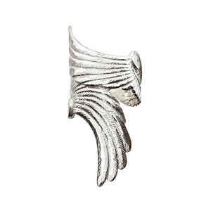 Handmade Angel Wings Ring Sterling Silver 