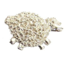 Curly Sheep Tie Tack, full of personality from the Simply Sheep Collection.