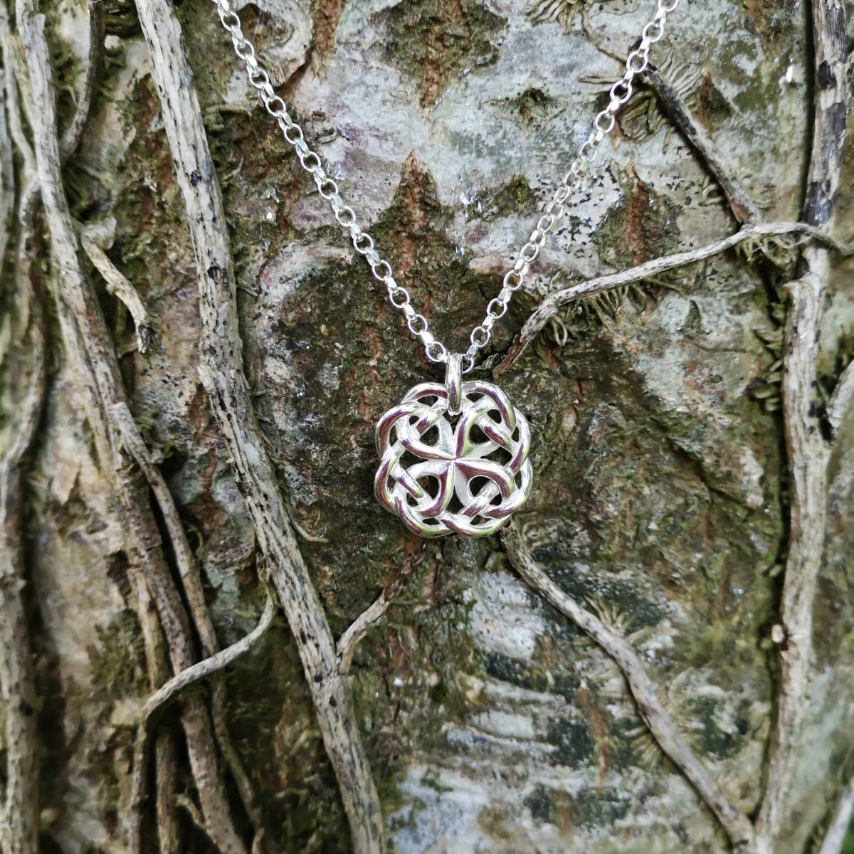 Celtic Love Knot Pendant | Hand-crafted - Elena Brennan Jewellery